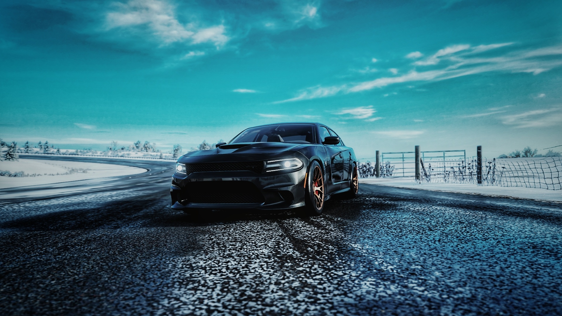 Forza, Horizon, 4, Dodge, Charger, Wallpaper, 1920x1080, Full, HD, Desktop, jpg