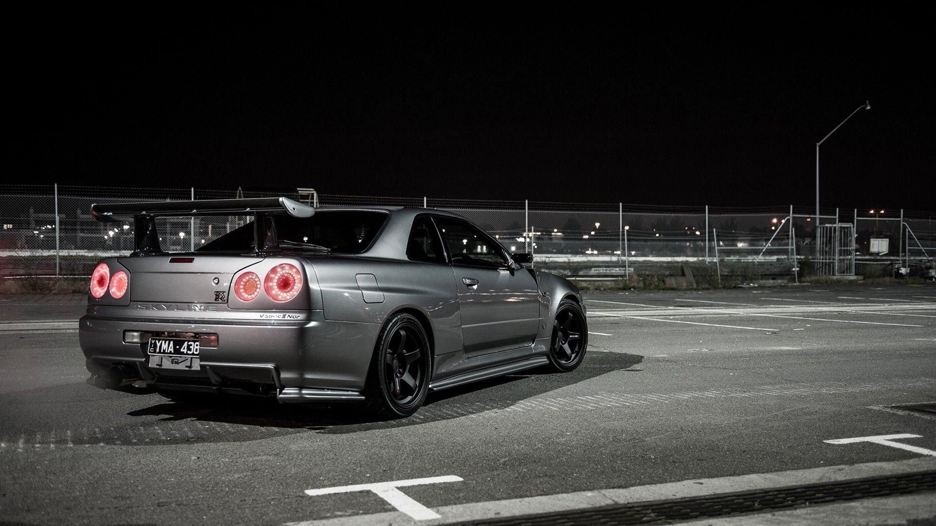 GTR, R34, Z, Tune, Skyline, Car, Wallpaper, 1920x1080, Full, HD, Desktop, jpg