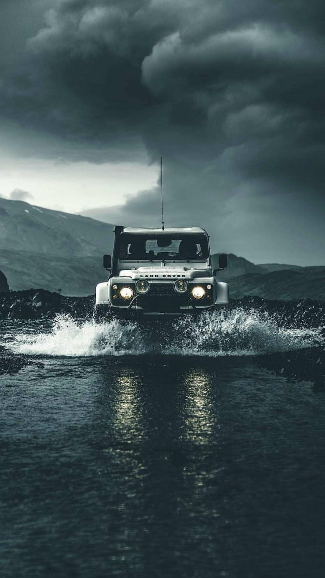 Land, Rover, Defender, off, road, iPhone, wallpaper, 1080x1920, Full, HD, Phone, jpg
