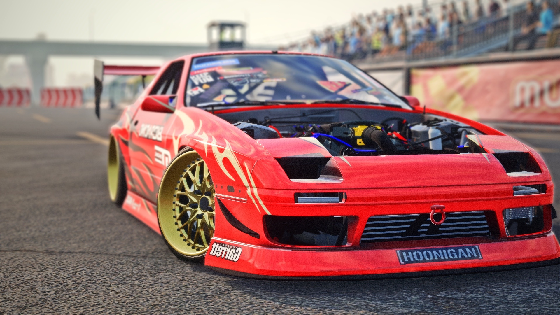 Mazda, RX, 7, CarX, Drift, Racing, Hoonigan, Wallpaper, 1920x1080, Full, HD, Desktop, jpg
