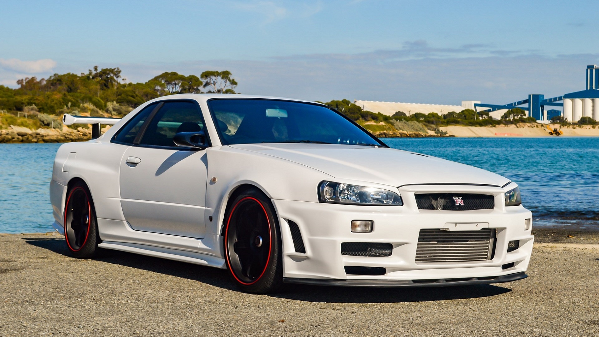 R34, Godzilla, Skyline, Car, Wallpaper, 1920x1080, Full, HD, Desktop, jpg