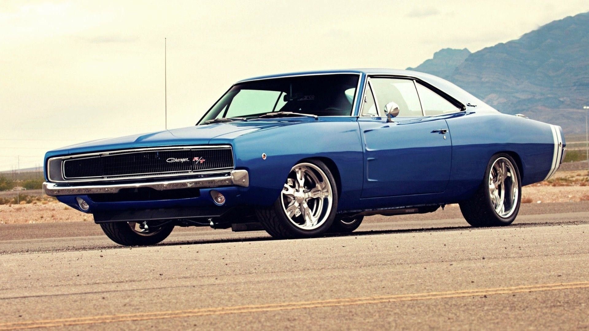 Retro, Dodge, Charger, Wallpaper, 1920x1080, Full, HD, Desktop, jpg