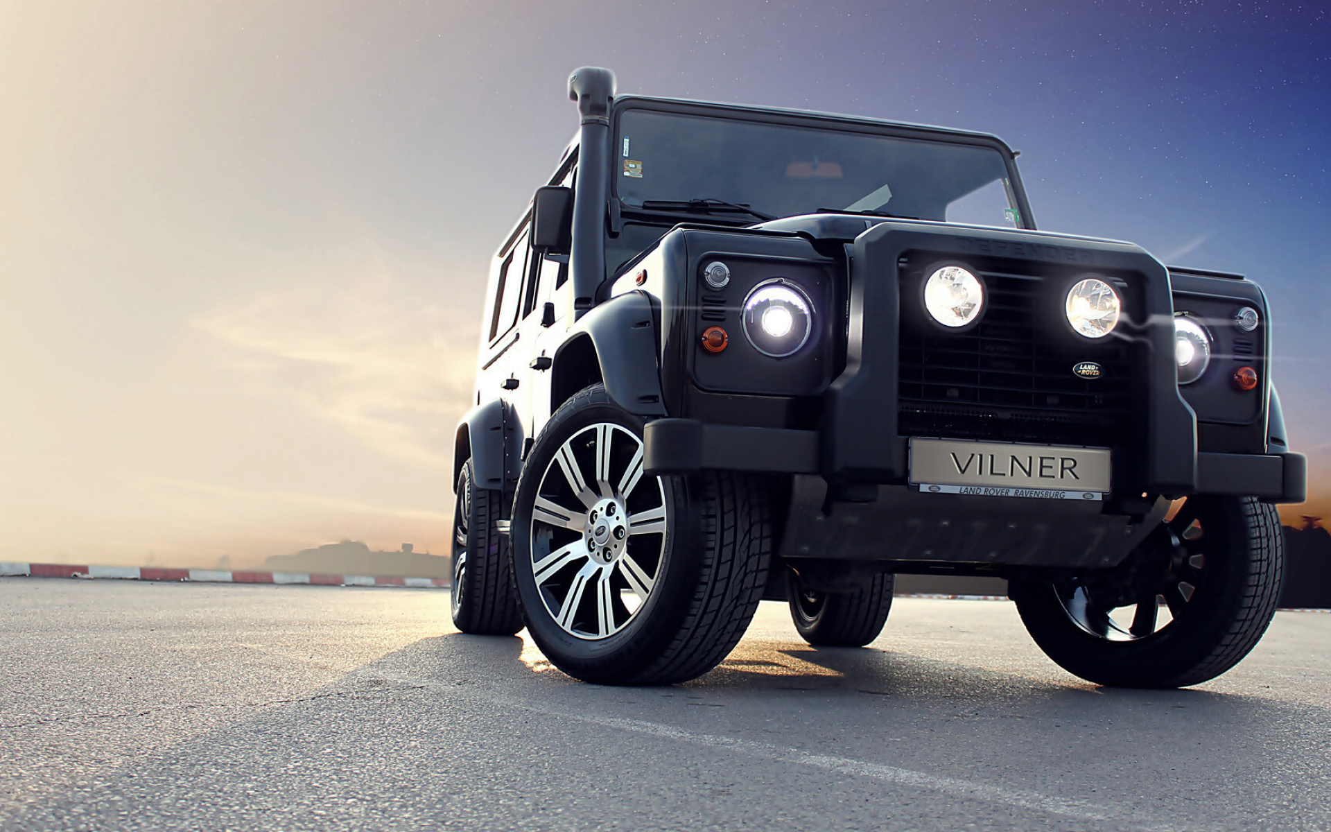 Vilner, Land, Rover, Defender, Customized, design, Premium, modifications, Enhanced, performance, 1920x1200, HD, Desktop, jpg